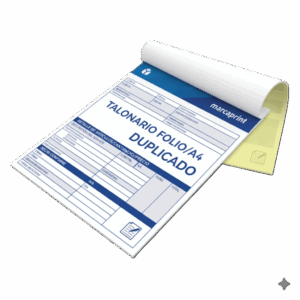 TALONARIOS  FOLIO/A4 DUPLICADO